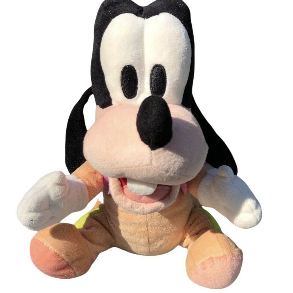 DISNEY Babies Parks 10” Baby Goofy Plus Toy Dog Rare Collectible